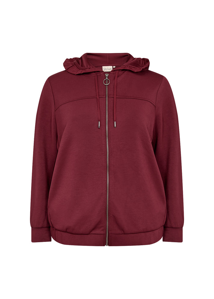 WA-Sabina Hettejakke 60 Bordeaux