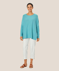 Fanasi Genser Viskose Aqua