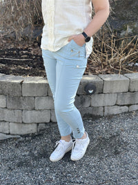 Bukse Cherry Berry Sommer Sky Blue