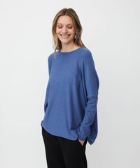 Fanasi Genser Viskose Bijou Blue