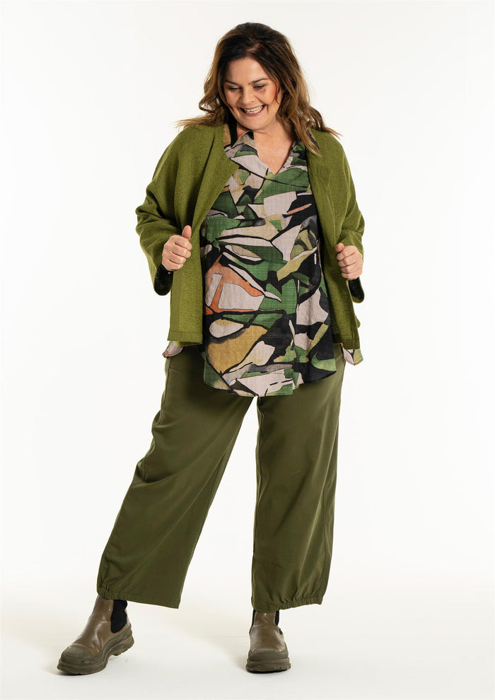 GFiva Cardigan Olive