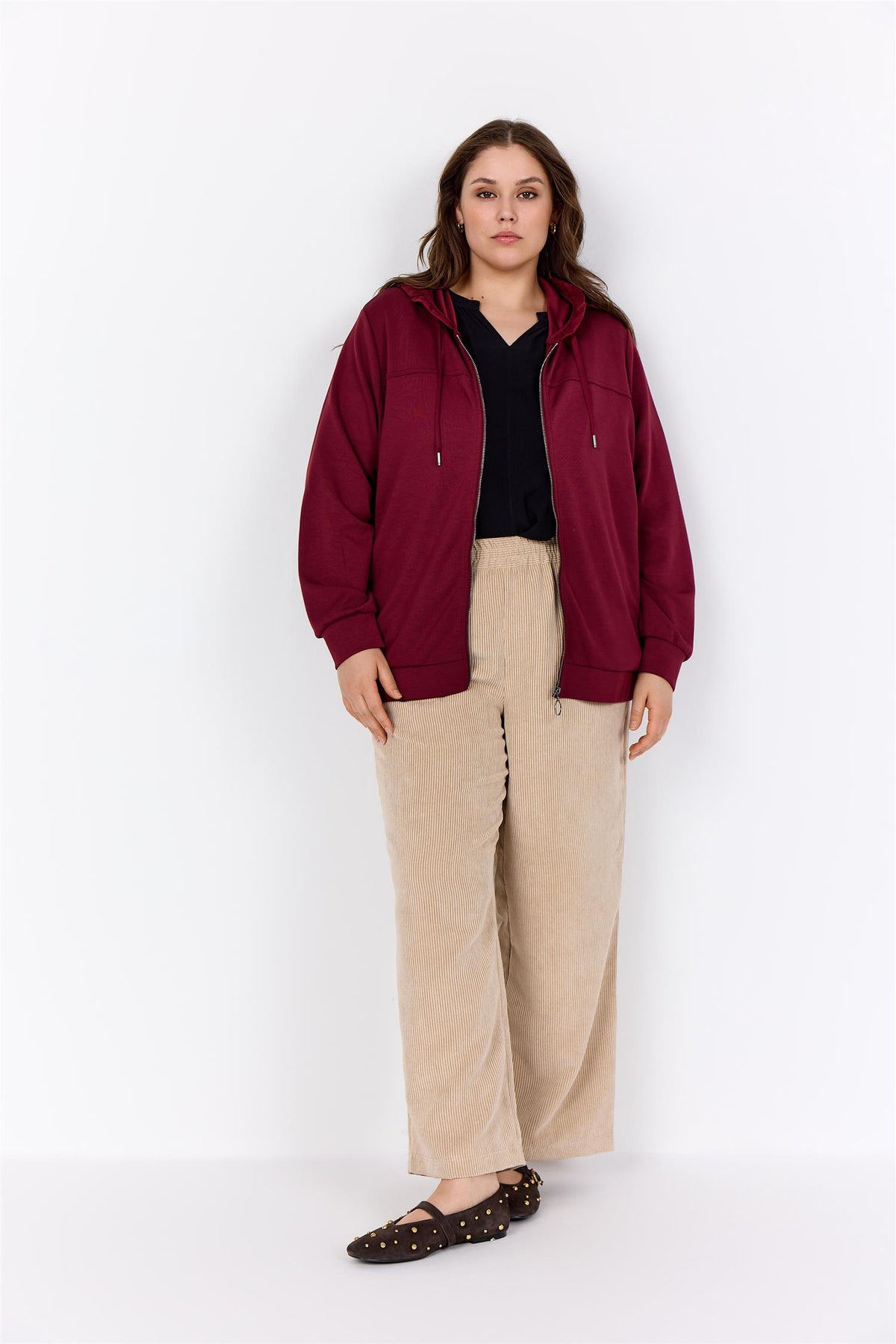 WA-Sabina Hettejakke 60 Bordeaux