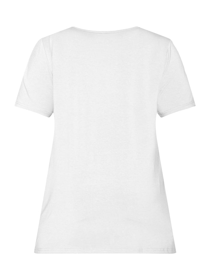 T-skjorte Basic Hvit