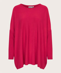 Fanasi Genser Viskose Persion Red