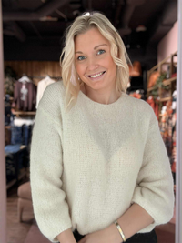 Genser Alpakka Offwhite
