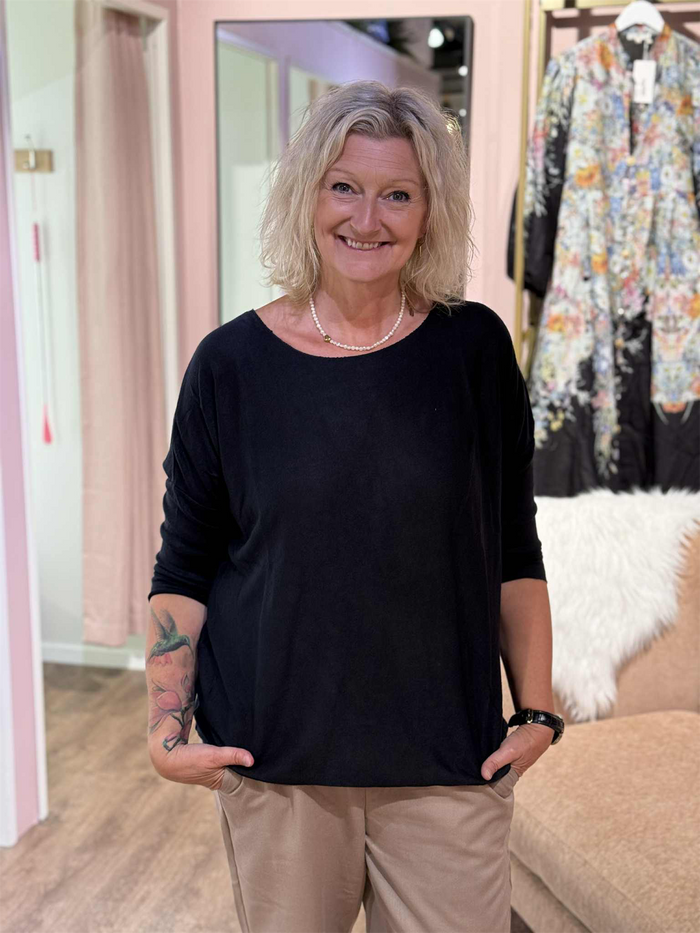 Bluse Peace Solid Navy