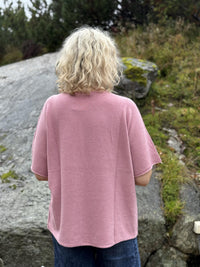 Genser Mona Rund hals Rosa