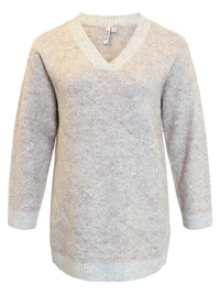 Genser Knit Light Grey