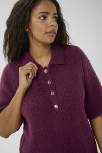 KCemilia Polo Pullover Windsor Wine