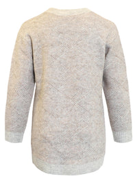 Genser Knit Light Grey