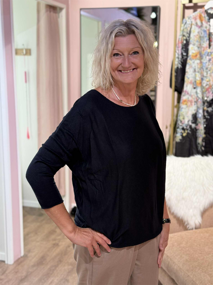 Bluse Peace Solid Navy