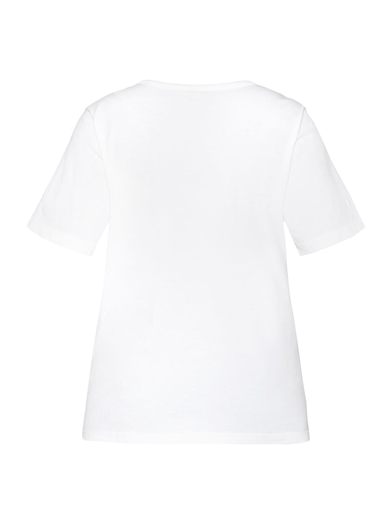 T-skjorte Hvit Bomull