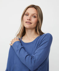 Fanasi Genser Viskose Bijou Blue