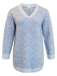 Genser Knit Light Blue