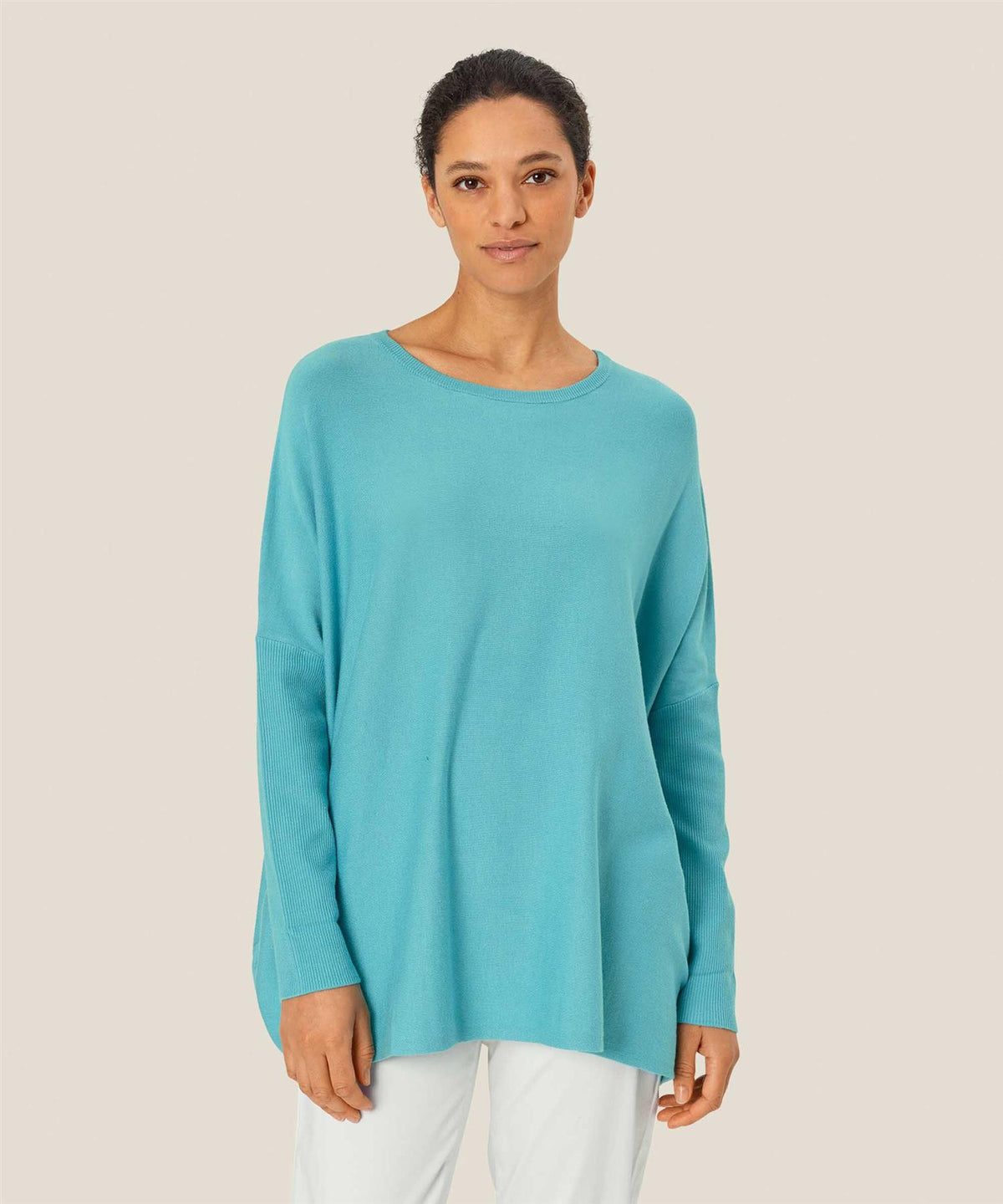 Fanasi Genser Viskose Aqua