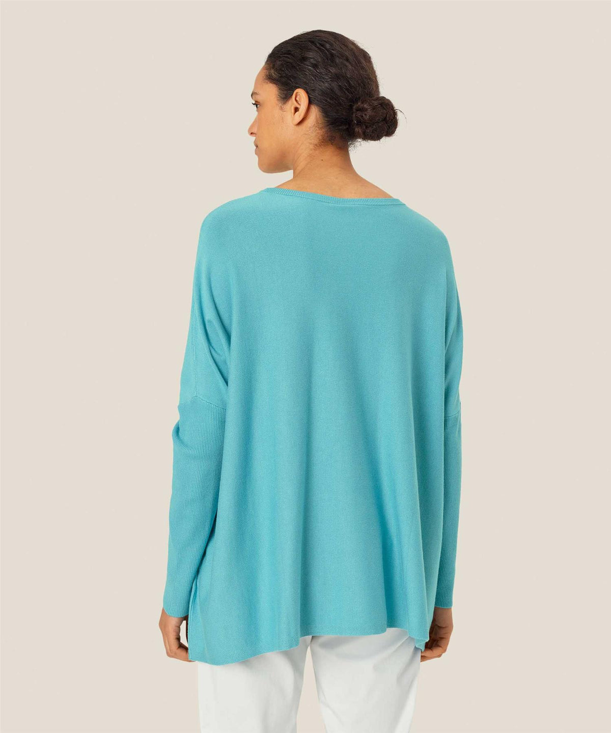 Fanasi Genser Viskose Aqua