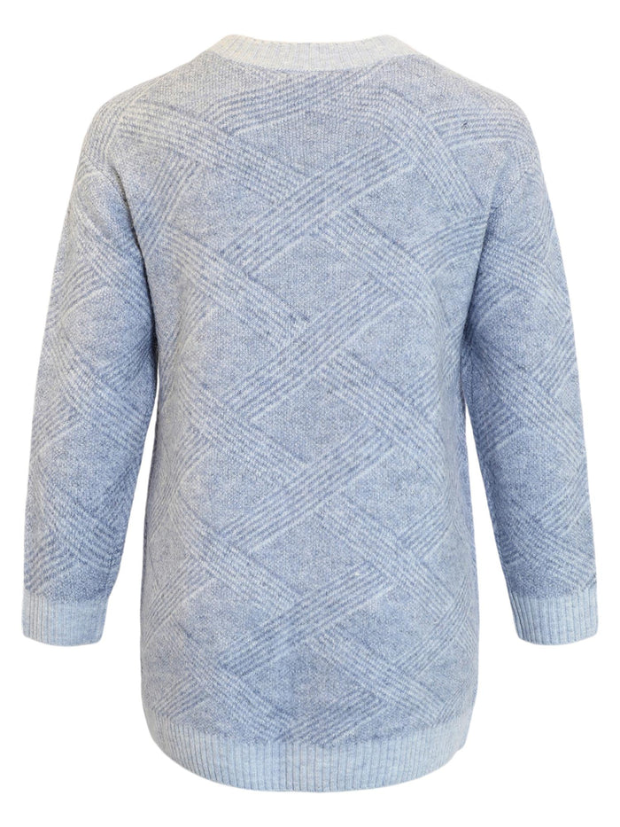 Genser Knit Light Blue
