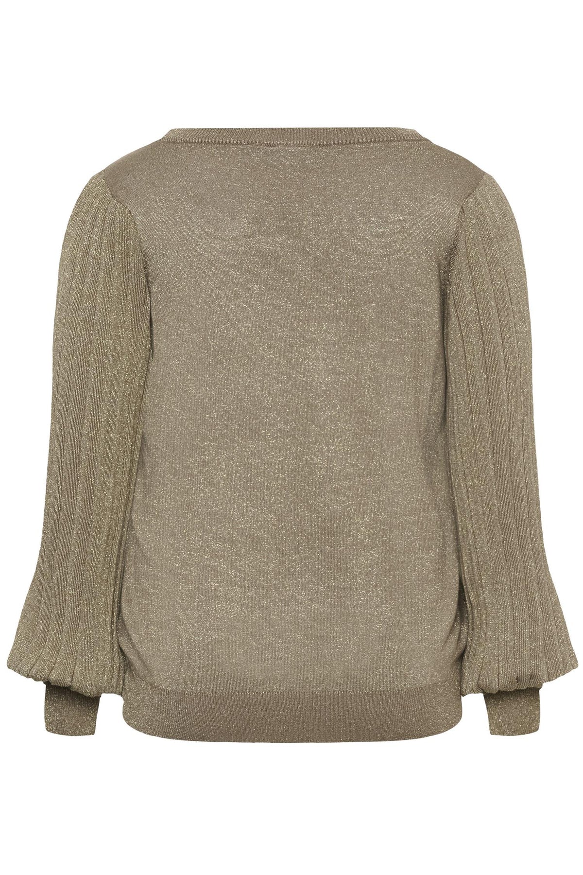 KCregitta Pleat Knit Pullover Morel