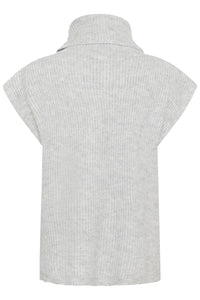 KCmala Knit Poncho Grey M