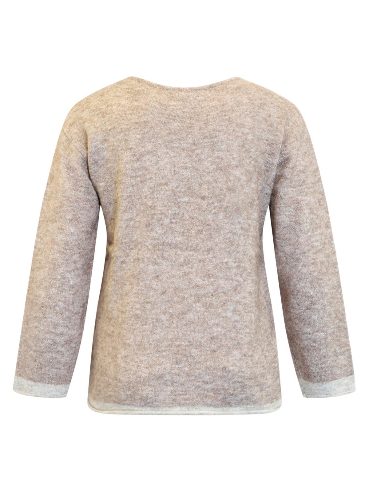 Genser Beige Melange Ciso