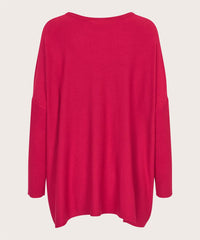 Fanasi Genser Viskose Persion Red