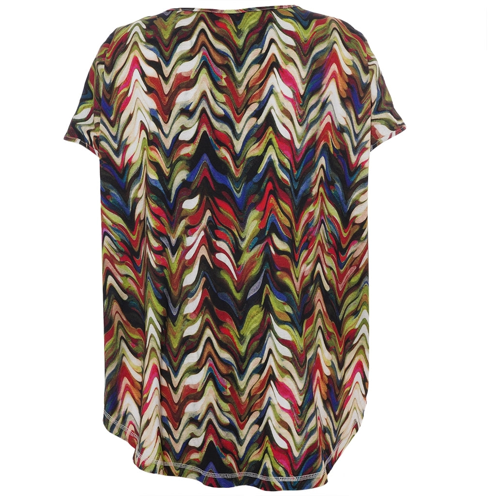 Gitte T-shirt Print ZicZac