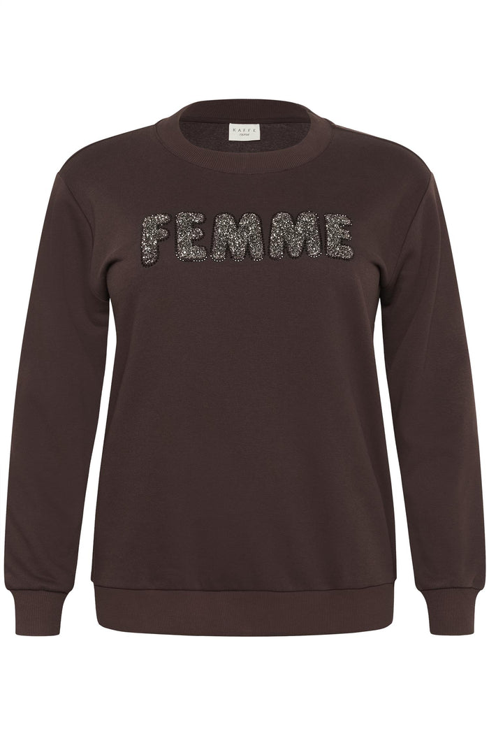 KCelise Sweatshirt Black Coffee