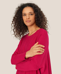 Fanasi Genser Viskose Persion Red