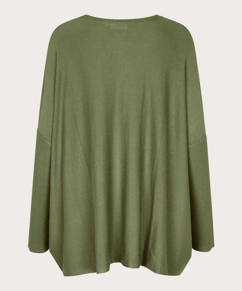 Fanasi Genser Viskose Lichen Green