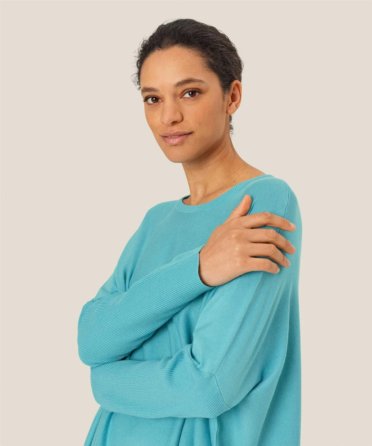 Fanasi Genser Viskose Aqua