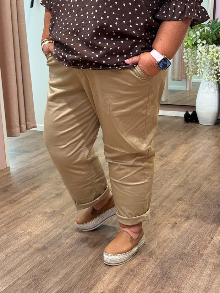 CRLorraine Track Pant - Travertine