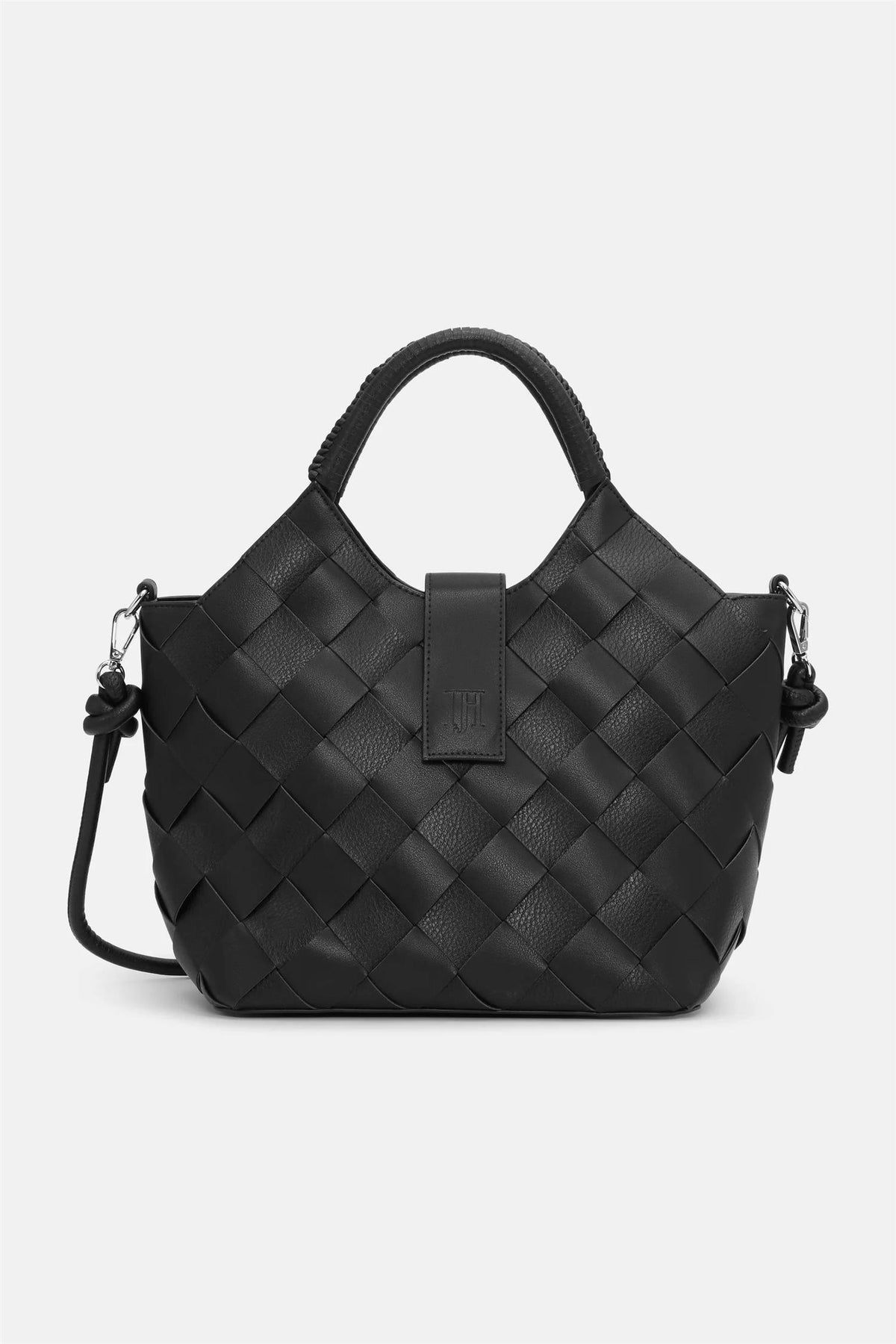 Braided Handbag Black