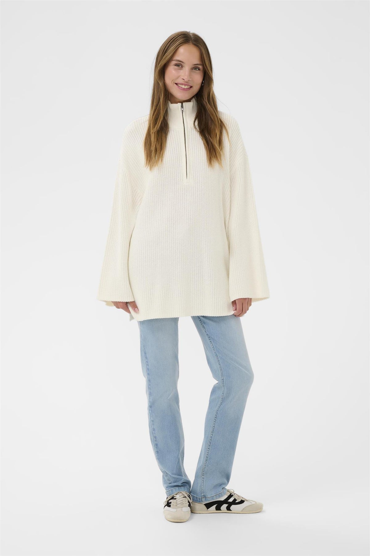 KApietra Knit Pullover Chalk