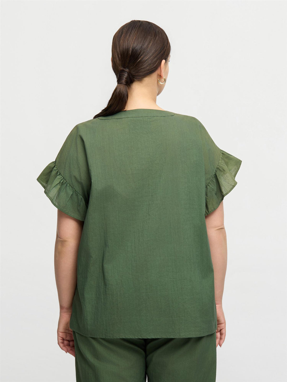 LILY BLOUSE Olive
