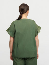 LILY BLOUSE Olive