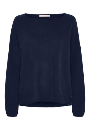 Genser Mira 100% Cashmere - Navy