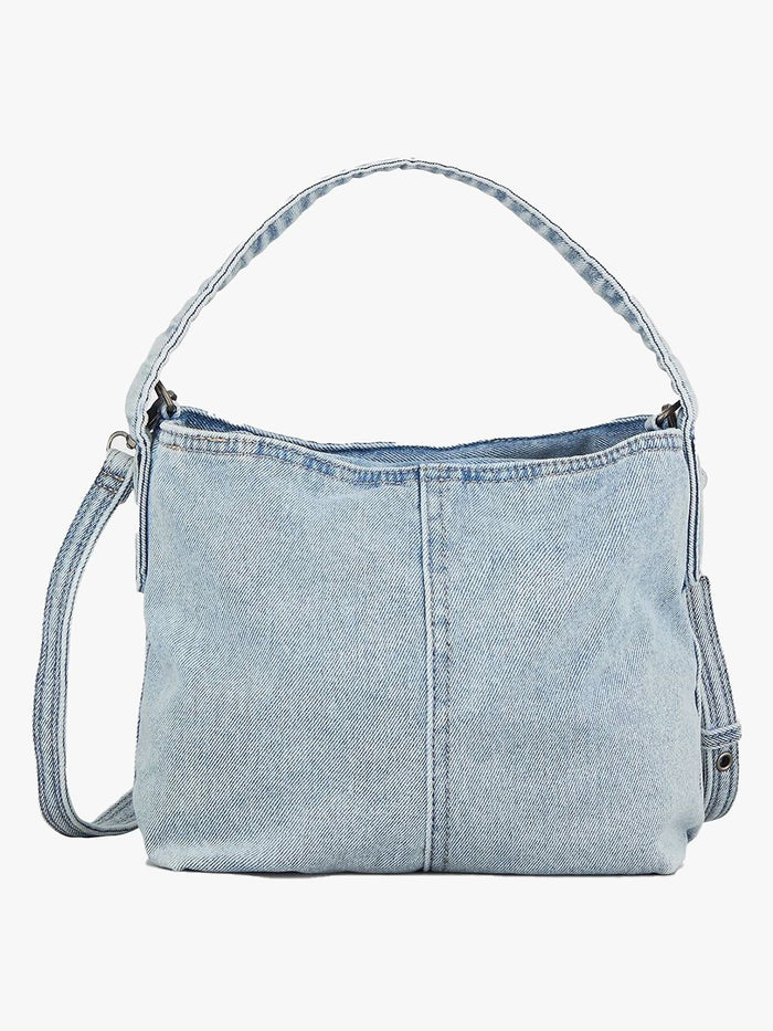 Washed Denim  Fraya Small Bag