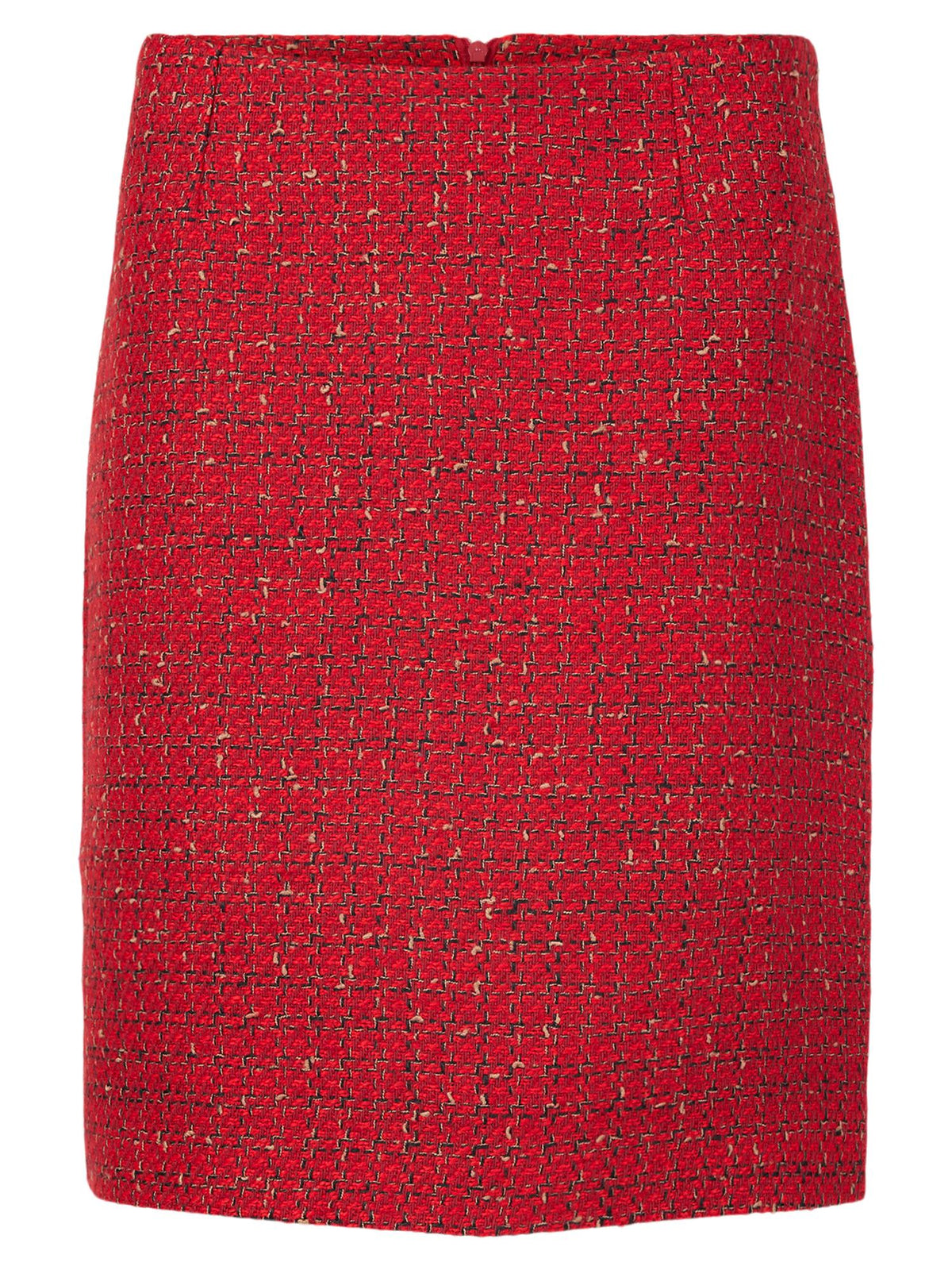 Skirt Tweed Red