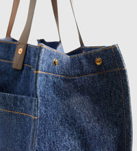 Levis Veske Heritage All day Tote Ocean Indigo Wash