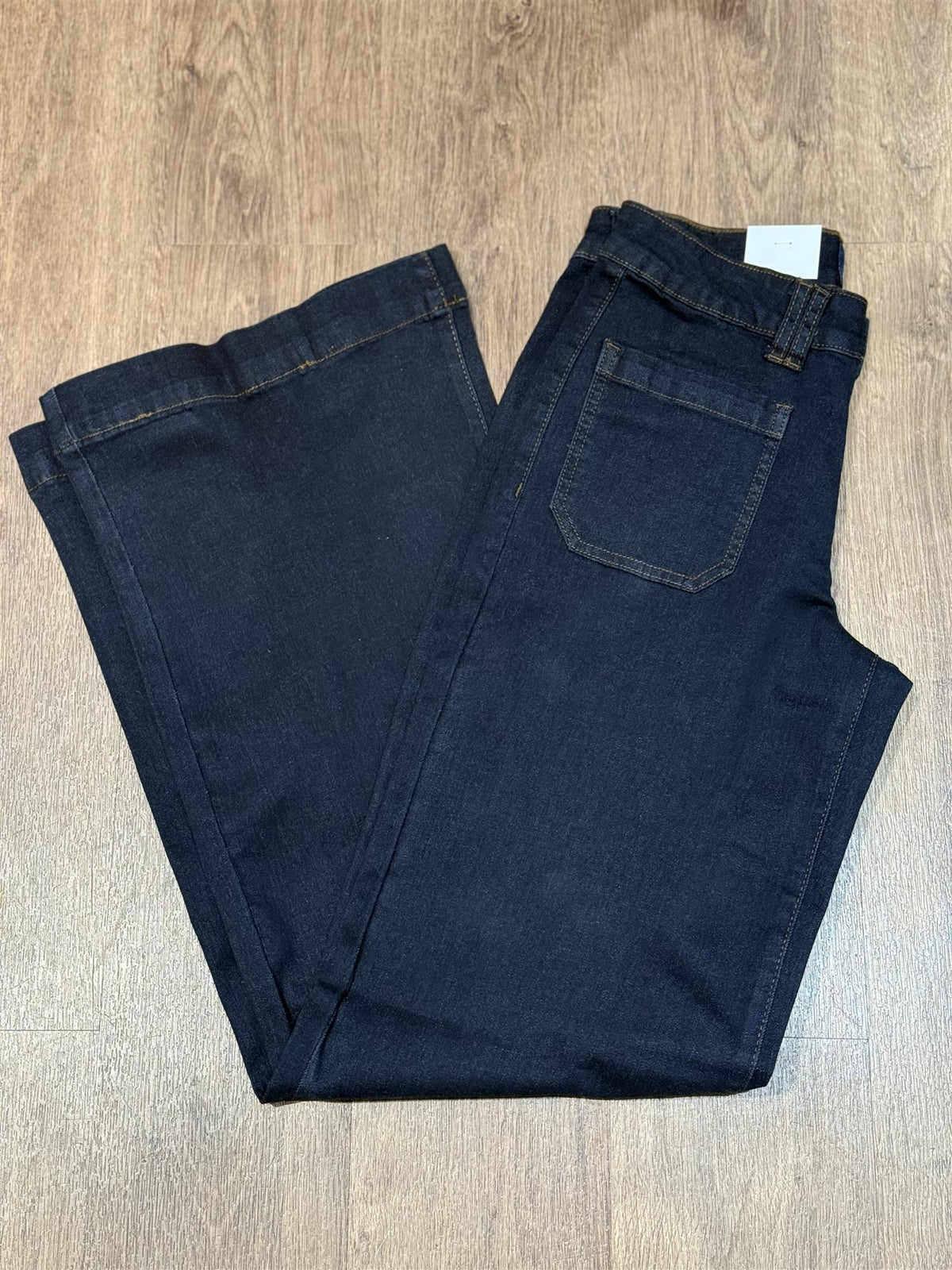 New Tutti Wide Denim Jeans Dark Blue SS26