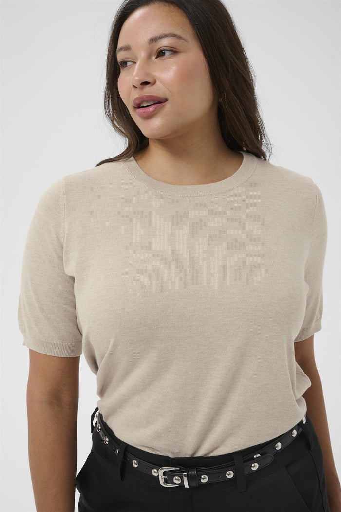 KClizzy Knit Pullover Feather Grey