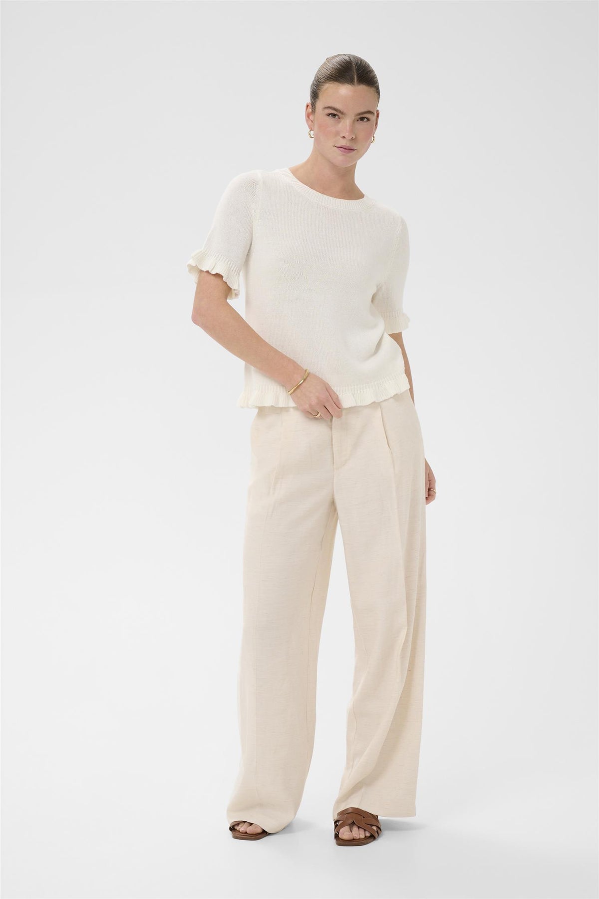 KAlindsay Knit Pullover Chalk