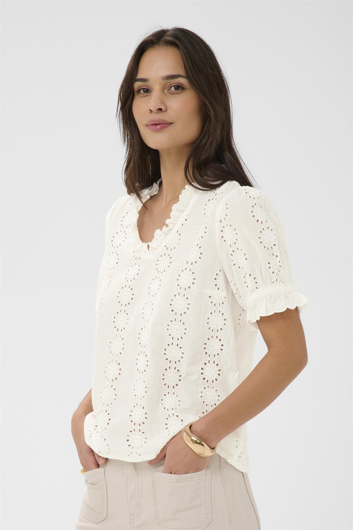 KAdona Blouse Chalk