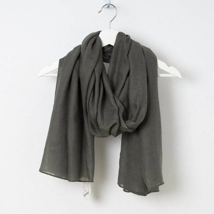 Skjerf Modal Mørk Beige
