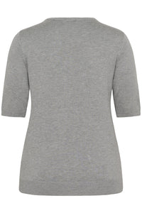 KCcarla Knit Pullover Grey Melange