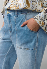 Clara Baggy Pant Light Denim