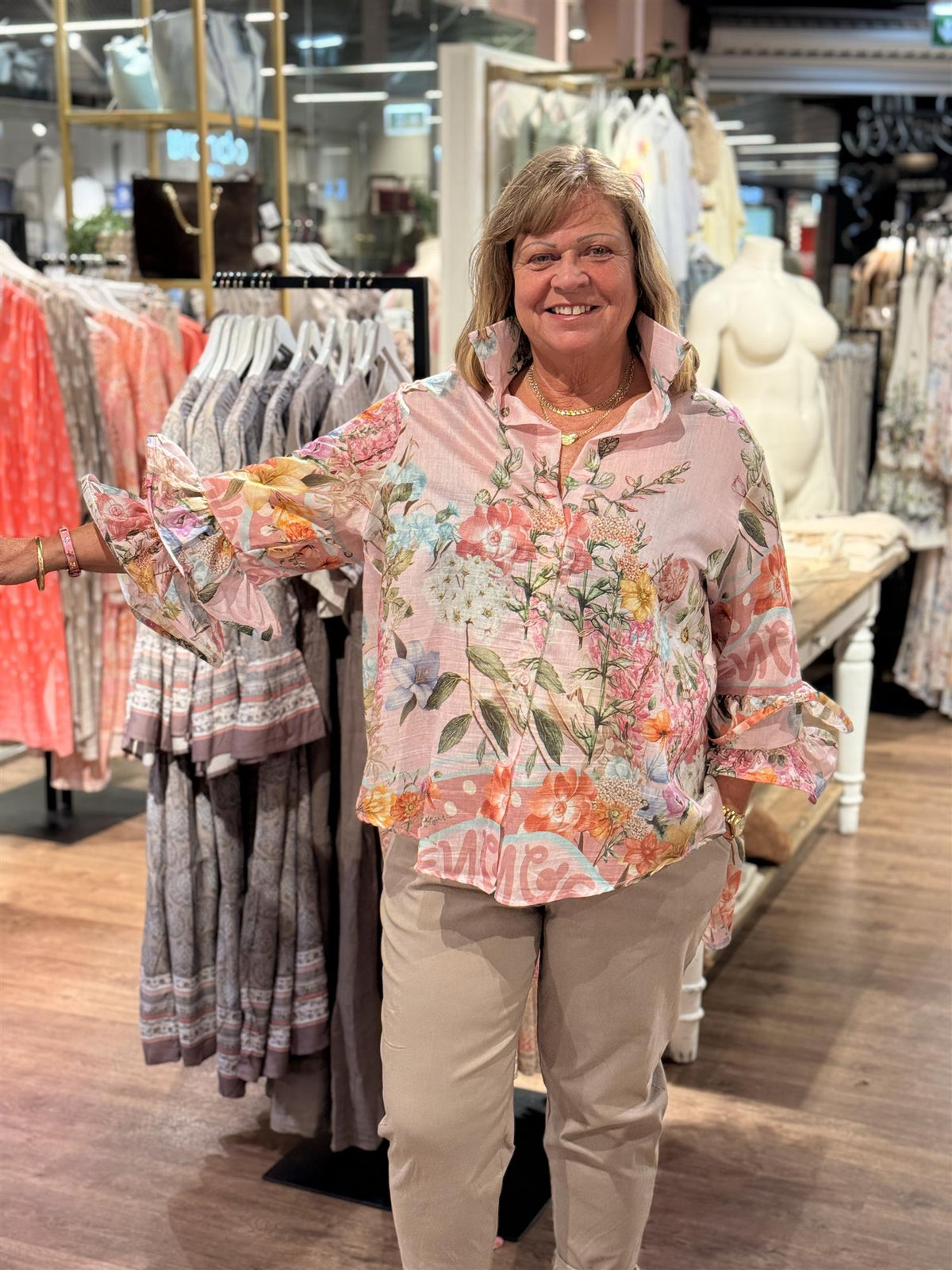 Bluse Rysjer Rose