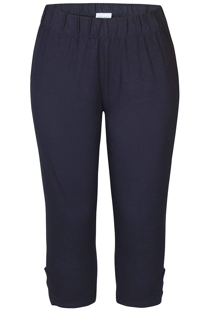 Leggings Kant Kort BLING, Navy
