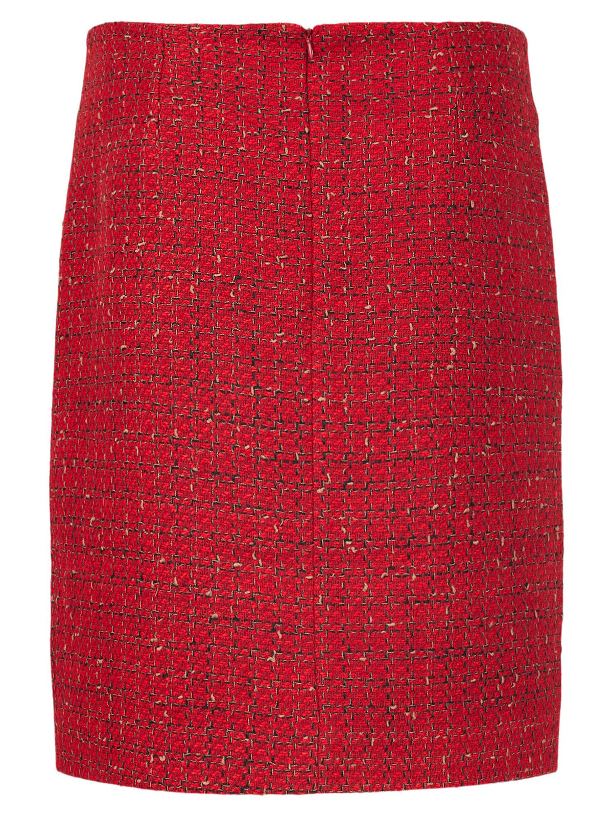 Skirt Tweed Red