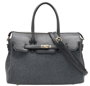 Havanna Liten Shopper - Sort/Filt